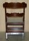 Antique William IV Flamed Hardwood Metamorphic Library Steps, 1830, Image 10