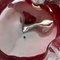 No. 1 NRed Murano Glass Bowl Shells Ashtray attributed to Venini, Italy, 1970s 10