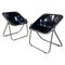 Modern Italian Plona Armchairs attributed to Giancarlo Piretti for Anonima Castelli, 1970s, Set of 2 1