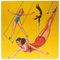Poster pubblicitario grande Circus Trapez, USA, anni '60, Immagine 1