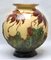 Large Art Nouveau Handmade and Hand Painted Opaline Vase, Belgium, 1923 3