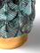 Plumage Hand-Decorated Blue & Gold Vase by Cristina Celestino for BottegaNove 2