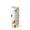 Plumage Hand-Decorated White & Gold Vase by Cristina Celestino for BottegaNove 1