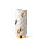 Plumage Hand-Decorated White & Gold Vase by Cristina Celestino for BottegaNove, Image 1