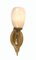 Jugendstil Wandlampen Wandlampen mit Alabaster Schirmen, 2er Set 3