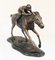 Pferd und Jockey aus Bronze im Stil von PJ Mene Steeplechase 2