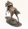 Pferd und Jockey aus Bronze im Stil von PJ Mene Steeplechase 5