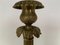 Restoration Era Gilt Bronze Candleholders, 19th Century, Set of 2 5