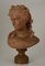 Albert-Ernest Carrier-Belleuse, Busto di donna con corona floreale, inizio XIX secolo, terracotta, Immagine 2