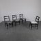 Chaises en Frêne, 1950s, Set de 4 3