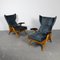 Fauteuils, 1950s, Set de 2 1