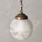 Lampada da soffitto Art Déco in vetro di Mailland, anni '30, Immagine 6