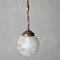 Lampada da soffitto Art Déco in vetro di Mailland, anni '30, Immagine 1