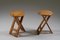 Folding Stools attributed to Roger Tallon, France, 1960s, Set of 2 7