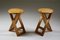 Folding Stools attributed to Roger Tallon, France, 1960s, Set of 2 9