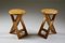 Folding Stools attributed to Roger Tallon, France, 1960s, Set of 2, Image 9