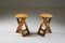 Folding Stools attributed to Roger Tallon, France, 1960s, Set of 2 8