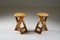Folding Stools attributed to Roger Tallon, France, 1960s, Set of 2, Image 8