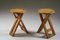 Folding Stools attributed to Roger Tallon, France, 1960s, Set of 2 11