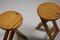 Folding Stools attributed to Roger Tallon, France, 1960s, Set of 2 10