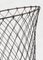 Vintage Paper Basket in Woven Wire, 1950 6