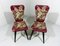 Chaises d'Appoint Flower, 1950s, Set de 2 1