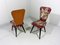 Flower Side Chairs, 1950s, Set of 2 2