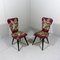 Flower Side Chairs, 1950s, Set of 2 11