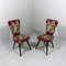 Flower Side Chairs, 1950s, Set of 2, Image 11