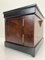 Early-20th Century French Foldable Hand-Carved Marquetry Walnut Liqueur Cellar, 1890s 18