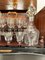 Cantina da liquore pieghevole in legno di noce intagliato a mano, inizio XX secolo, Francia, fine XIX secolo, Immagine 12