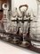 Cantina da liquore pieghevole in legno di noce intagliato a mano, inizio XX secolo, Francia, fine XIX secolo, Immagine 13