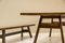 Torbecchia Walnut Dining Table and Bench by Giovanni Michelucci for Poltronova, Italy, 1965, Set of 2 11