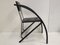 Vintage Chair in Steel and Leather , 1980, Image 9