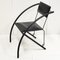 Vintage Chair in Steel and Leather , 1980, Image 11