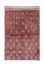 Tapis Tulu Vintage Corail Paradise, Turquie 1