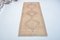 Tapis en laine orange saumon d'Anatolie 1