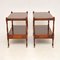 Tables d'Appoint Antiques, 1950s, Set de 2 5