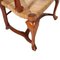 Antike venezianische Armlehnstühle aus handgeschnitztem Nussholz, 1890, 2er Set 5