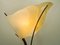 Italian Brass and Amber Glass Floor Lamp by Claudio Saccon for Sil-Lux , 2000s 18