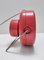 Lampe de Bureau Schuko Vintage Rouge par Achille and Pier Giacomo Castiglioni pour Flos, 1966 9