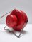 Lampe de Bureau Schuko Vintage Rouge par Achille and Pier Giacomo Castiglioni pour Flos, 1966 7