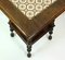 Antique Walnut and Tile Side Table 8