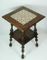 Antique Walnut and Tile Side Table, Image 1