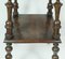Antique Walnut and Tile Side Table 3