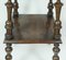 Antique Walnut and Tile Side Table, Image 3