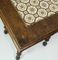 Antique Walnut and Tile Side Table 6