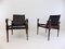 Safari Chairs by Hayat & Brothers, 1960s, Set of 2 9