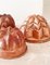 Small Italian Copper Jelly Moulds, 1910, Set of 3 6