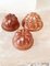 Small Italian Copper Jelly Moulds, 1910, Set of 3 1